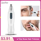 Электрический триммер SPESHE для ушей и носа, портативная машинка для стрижки волос, мужской триммер для ухода за лицом, бритва, инструмент для удаления волос