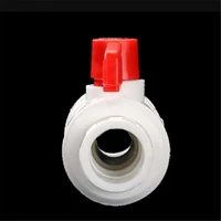 ppr double live ball valve 4 points 20 6 points 25 1 inch 32 thickened all plastic high density hot melt water valve