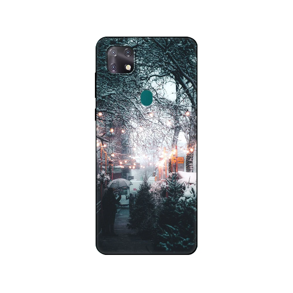 Умный чехол для ZTE Blade 20 L210 задняя крышка телефона L8 Axon 11 SE задний силиконовый