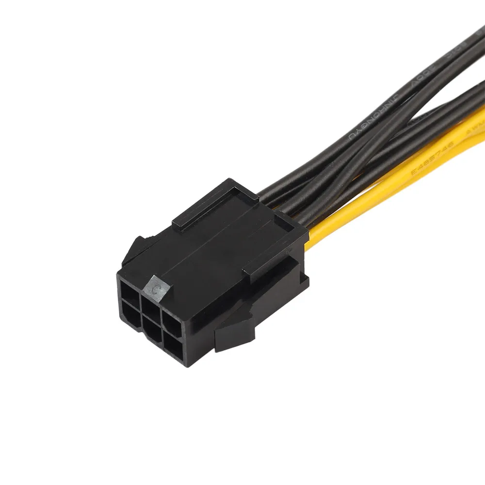 PCI-E 6-контактный к 2x6 + 2-контактный (6-контактный/8-контактный) кабель разветвителя