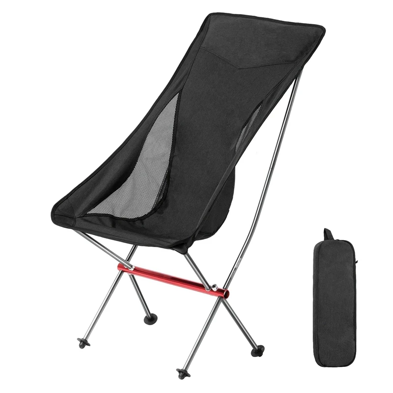 Online Kamp Sandalyesi S Hafif Yüksek Geri Ultralight Katlanır Kamp Sandalyesi Kamp Sandalyesi Yürüyüş Balıkçılık Piknik Açık Seyahat