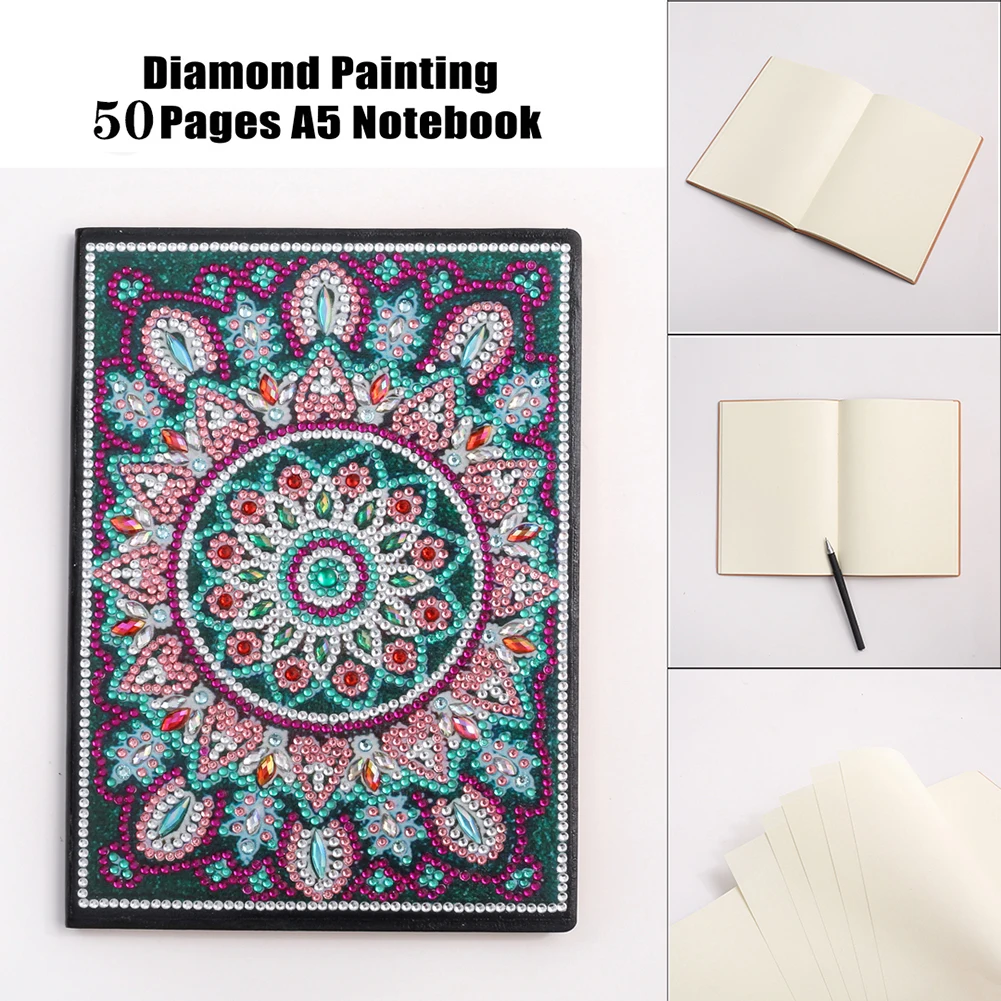 5D Ловец снов Павлин мульти-форма сделай сам алмазная живопись блокнот А5 дневник
