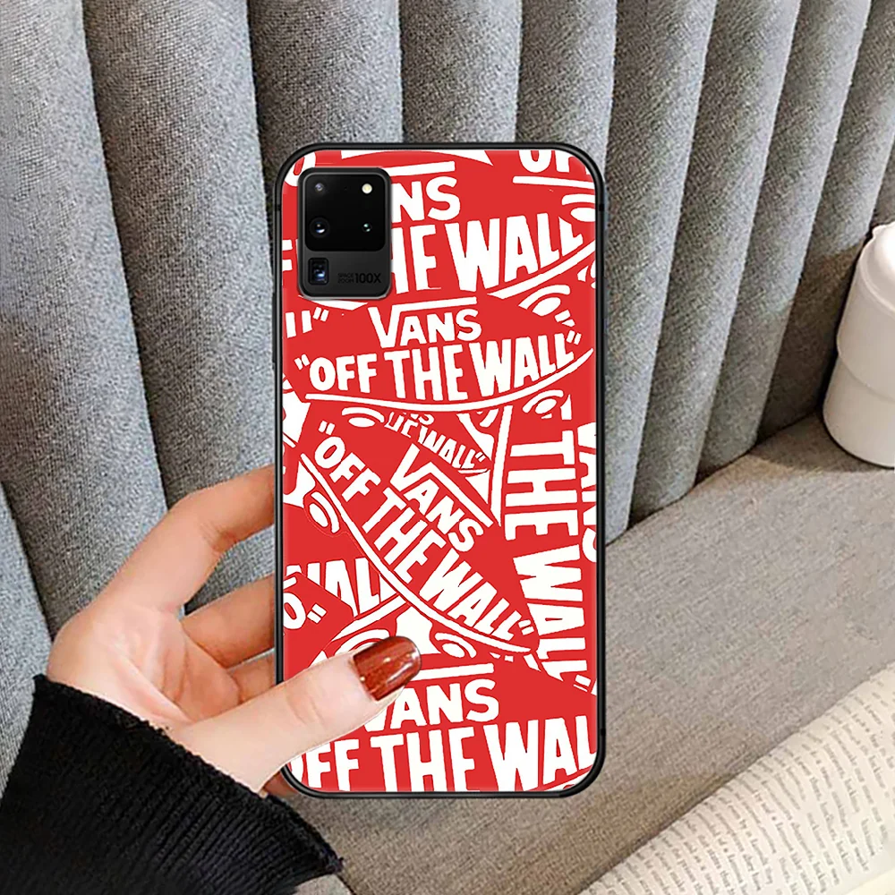 

fashion Street brand skateboarding Phone case cover for For SamSung Galaxy S Note 7 8 9 10 20 Uitra Plus E Lite black black