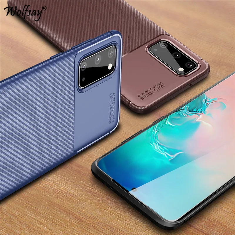

Чехол для samsung Galaxy S20, противоударный силиконовый защитный чехол для телефона samsung Galaxy S20