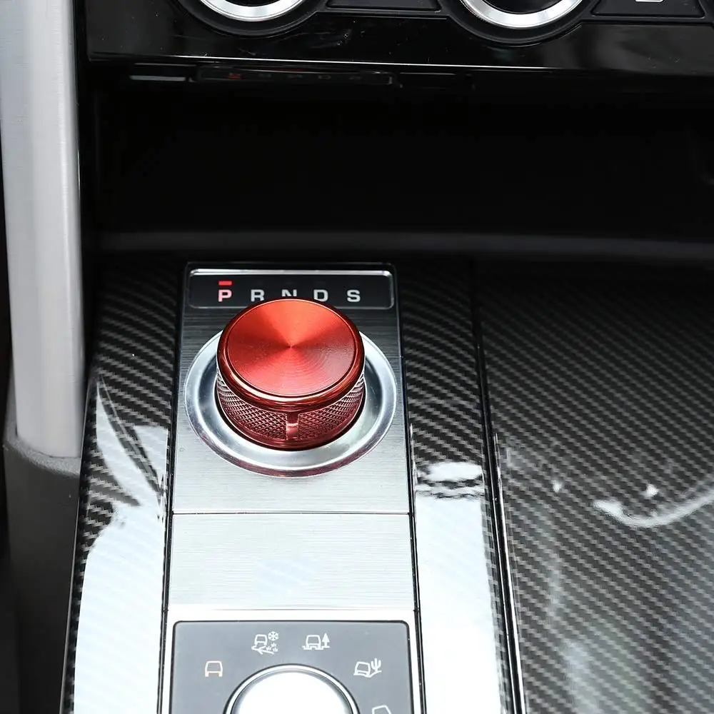 Сменная красная Головка рычага переключения передач из цинкового сплава для Range