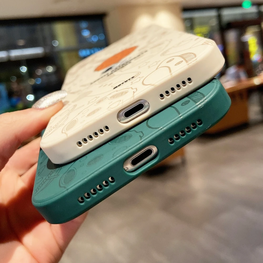 hot sale for iphone 11 12 pro max 7 8 plus xs x xr 13 silicone cute astronaut moon cartoon case phone cover capa couple shell free global shipping