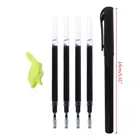 Новинка 2021, автоматическая исчезающая шариковая ручка, исчезающие чернила, набор ручек с захватом, сверхгладкие канцелярские товары для школы и офиса