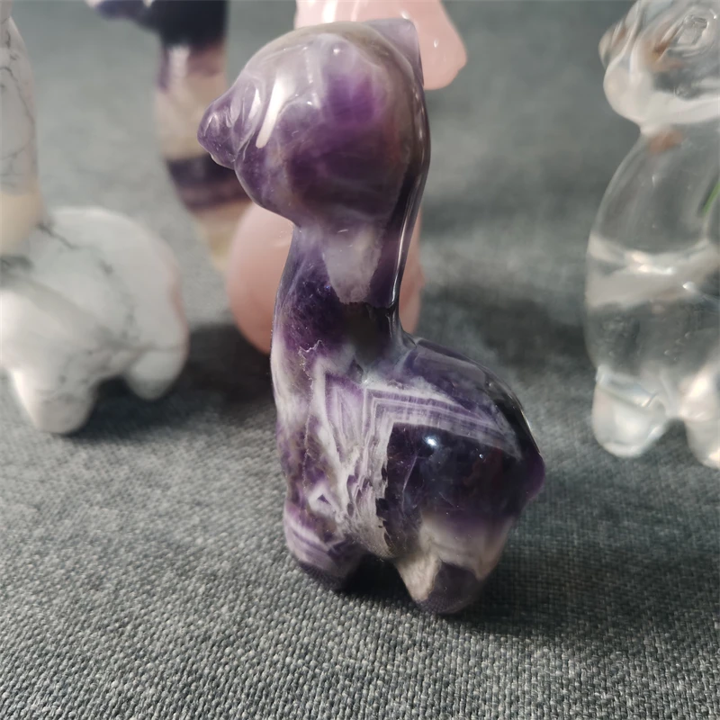 Новая резьба для домашнего декора подарок животное Хрустальная скульптура