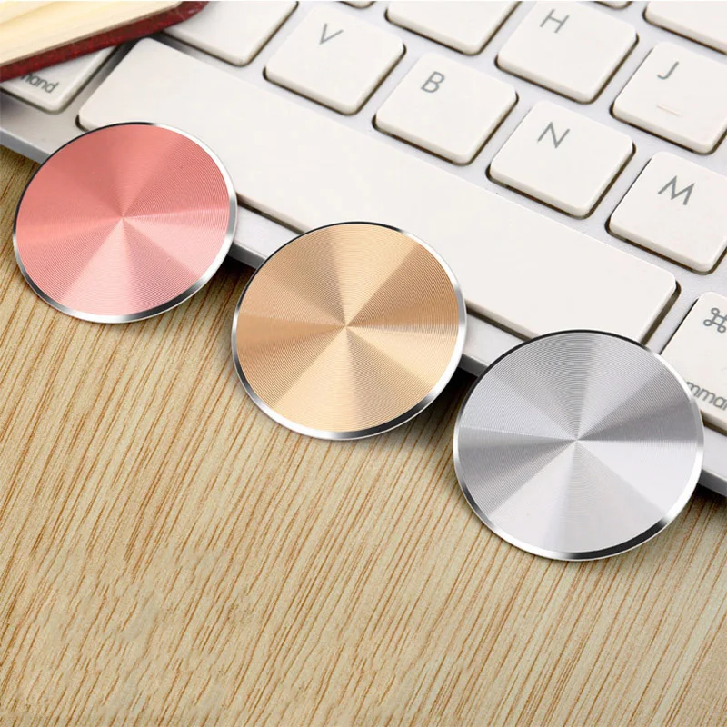 metal plate disk for magnet car phone holder ultra thin iron sheet for iphone 12 11 8 magnetic phone holder accessories free global shipping