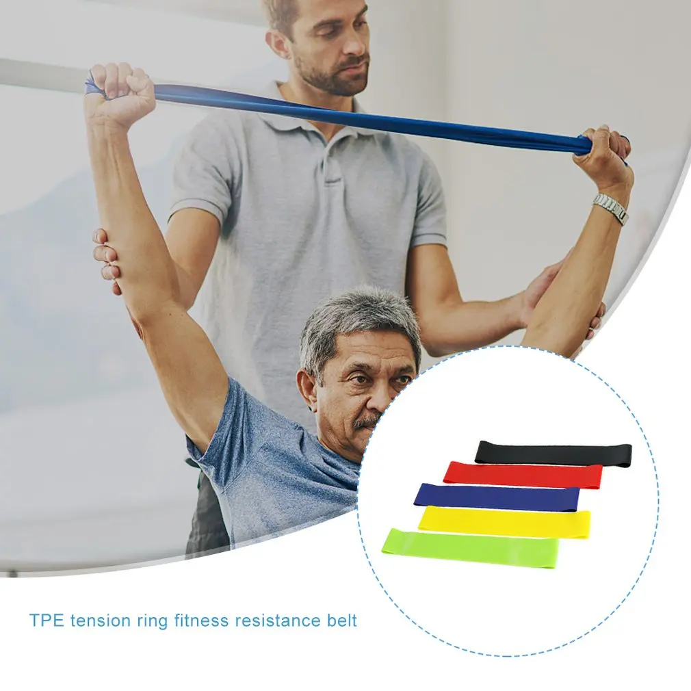 

Yoga Latex Tension Ring Fitness Resistance Band Tpe Pull Ring Fitness Resistance Band Yoga Band Pull Rope Resistance Ring