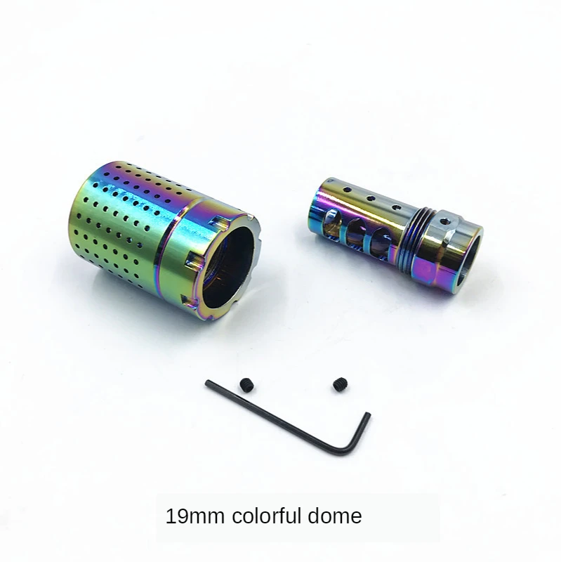 TOtrait 19 мм и 14 обратная нить гигантская куриная горелка трубка декоративная крышка