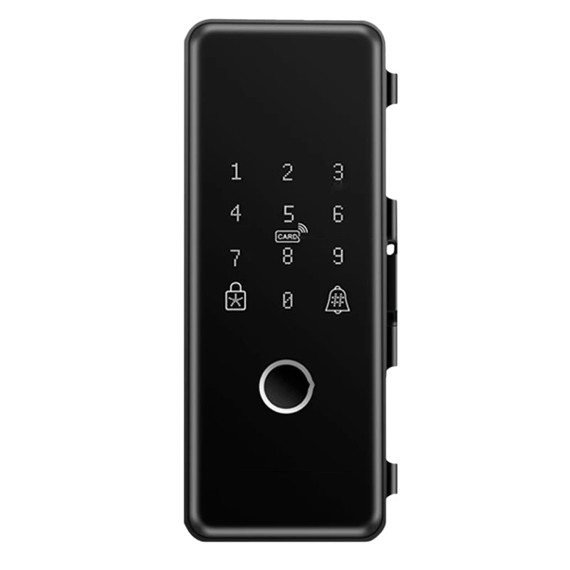 

Fingerprint+Cipher+IC Card+Phone Unlock Smart Door Lock IP66 Waterproof Security Access Lock No Opening for Home Office