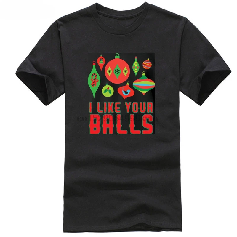Рождественский джемпер I LIKE YOUR BALLS свитер забавная шутка скидка 2018 популярный