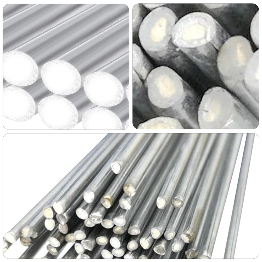 

Low Temperature Easy Melt Aluminum Welding Rods Weld Bars Cored Wire 2mm Rod Solder For Soldering Aluminum No Need Solder Powder