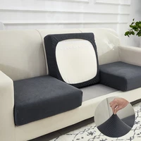 all seasons universal sofa cushion cover 1234 seats solid elastic stretch couch slipcover home decor furniture seat protector