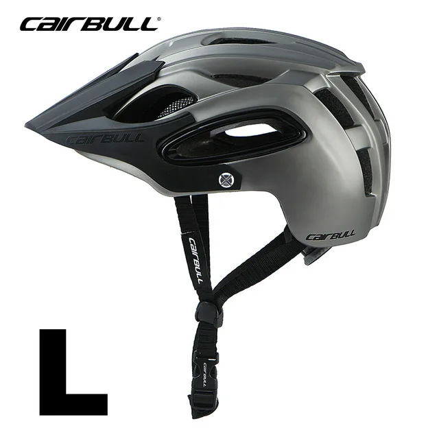 gray-L Велосипедный шлем AM/XC/Велосипедный Спортивный MTB велосипедный шлем бездорожье BMX alltarck all terrai горный велосипедный шлем безопасности Casco Ciclis - Цвет: gray-L