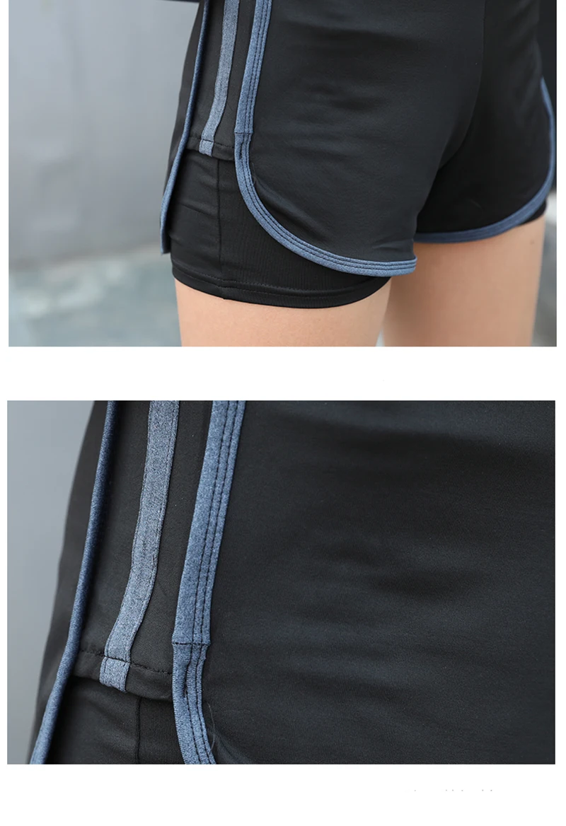 

Summer Sports women's shorts 2020 New Style Gym Running High Waist Yoga Leggings Casual Girl Gym Clothes For Anti-light,1pcs