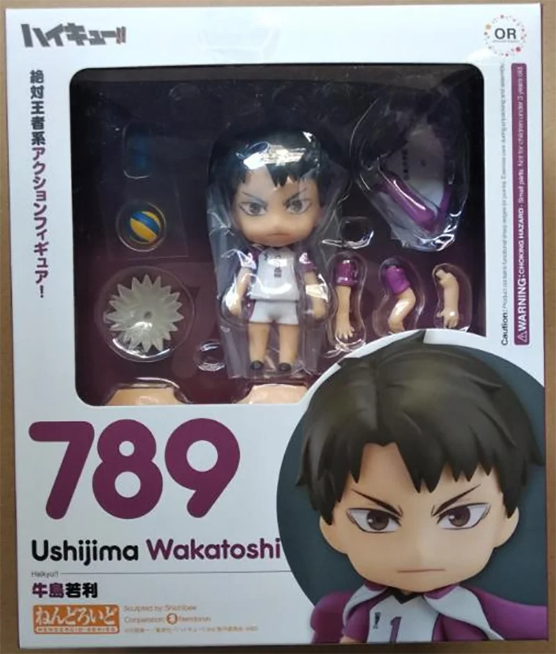 Фигурка Nendoroid Hinata Tobio Kageyama Oikawa Shoyo Haikyuu Ushijima Wakatoshi Tsukishima Kei Toru игрушечная фигурка |