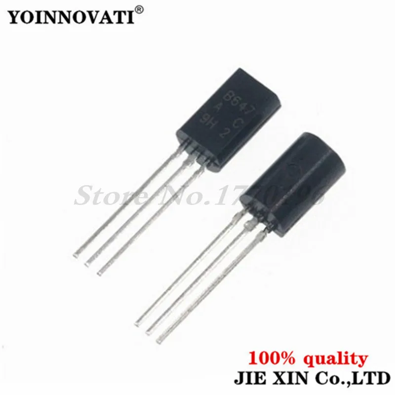 100 шт. 2SB647AC 2SB647A 2SB647 TO-92L | Электронные компоненты и принадлежности
