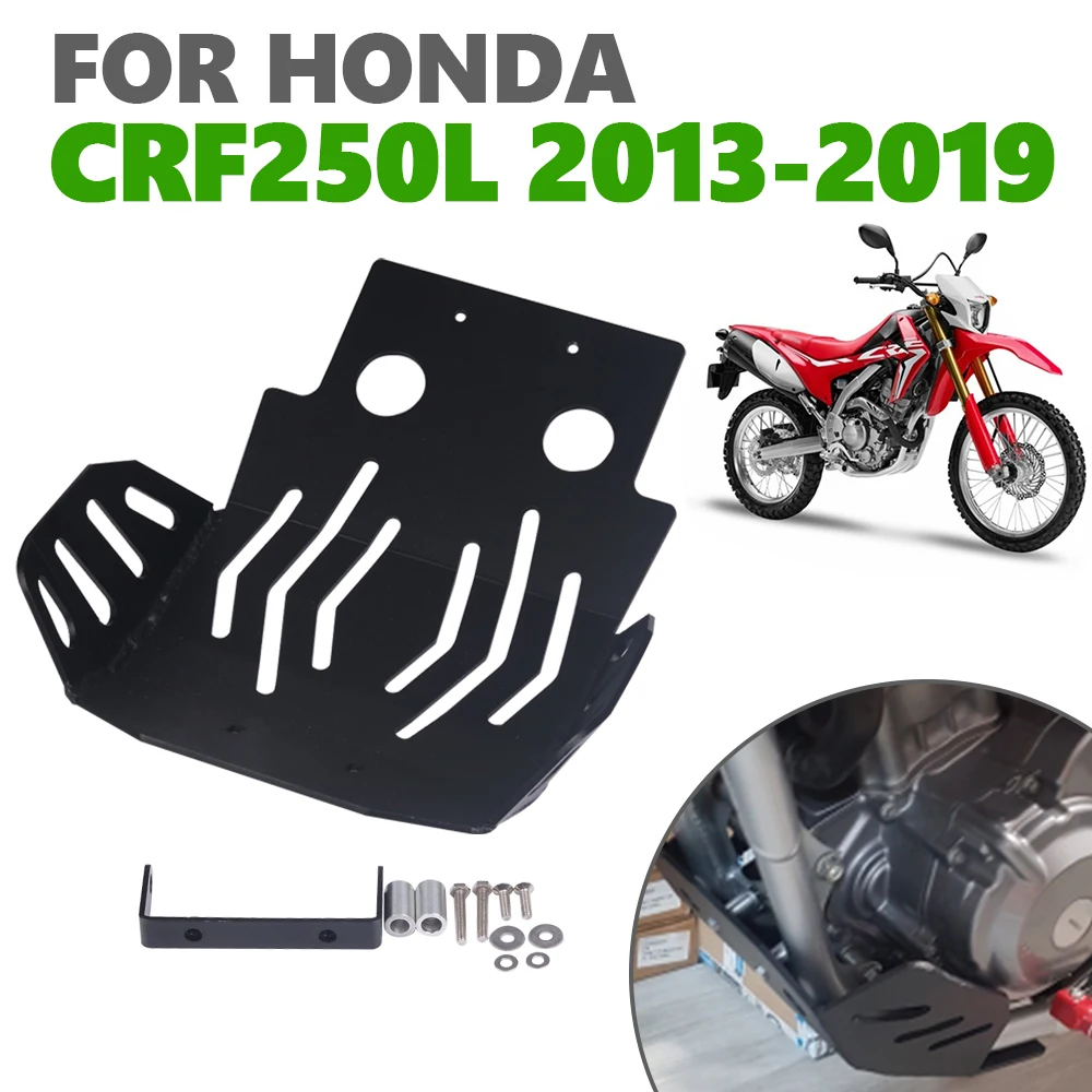 For HONDA CRF250L CRF 250 L CRF250 250L Motorcycle Accessories Engine Protection Cover Chassis Under Guard Skid Plate Belly Pan