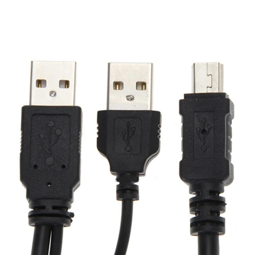 

Useful USB 2.0 SATA 2.5 inch HDD Hard Disk Drive External Enclosure Case With USB Y-cable