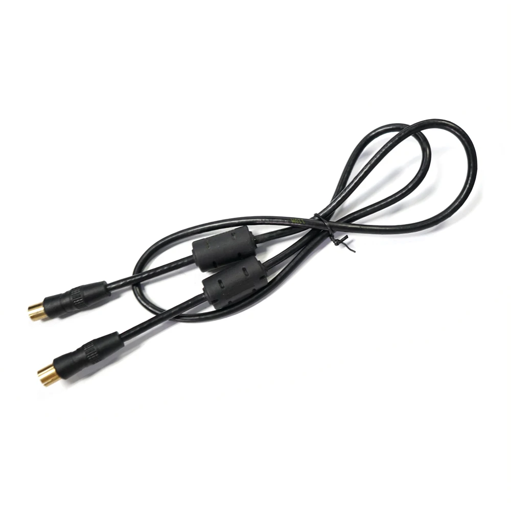 Vmade 1 м черный RF коаксиальный кабель разъем используется в DVB T ТВ адаптер