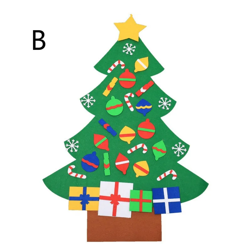 DIY рождественская елка волшебный Войлок творческая игра-головоломка для