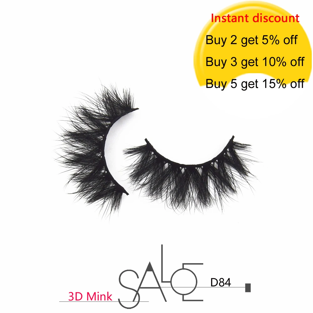 Ресницы драматические ресницы 3D норковые ручной работы полная полоса Накладные