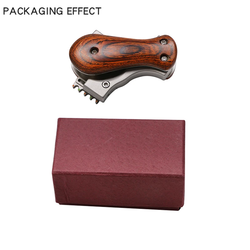

Powerful Slingshot Folding Mini Slingshot Titanium Steel Catapult Rubber Band Ammo Bag Professional Fast Bow Outdoor Hunting