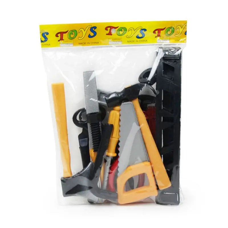 

14 Pcs Set Construction Tool Set for Kids Child Career Training Activity Props