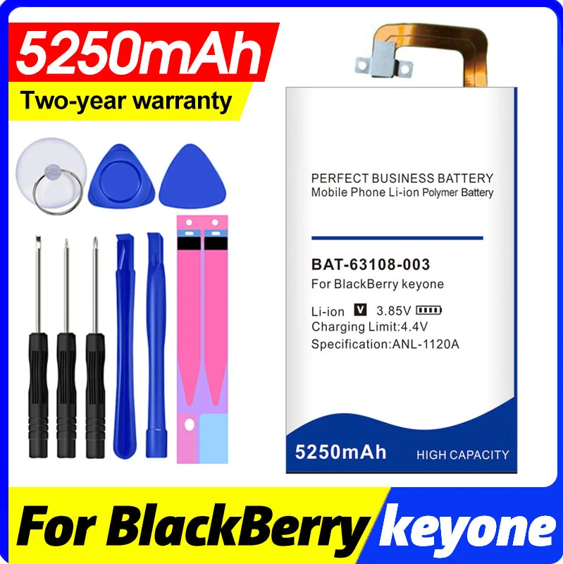 5250mAh TLP034E1 BAT-63108-003 Аккумулятор для BlackBerry keyone alcatel DK70 DTEK70 | Мобильные телефоны и