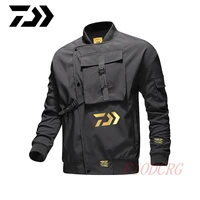 daiwa new winter mens breathable fishing jackets waterproof fishing wader jacket clothes outdoor hunting fishing clothing