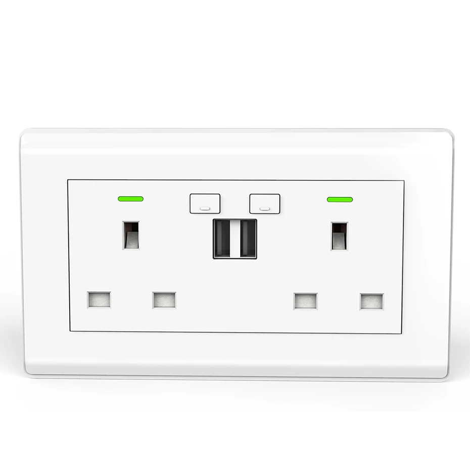 Сетевая розетка CBE с двумя USB-портами и поддержкой Wi-Fi | Электроника