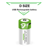 new d size 12000mwh lithium rechargeable battery usb charging li ion batteries for domestic water heater with natural gas stove