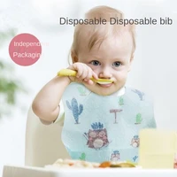 disposable baby bib waterproof wash free childrens eating rice bib safe water and oil absorption disposable baby bib household