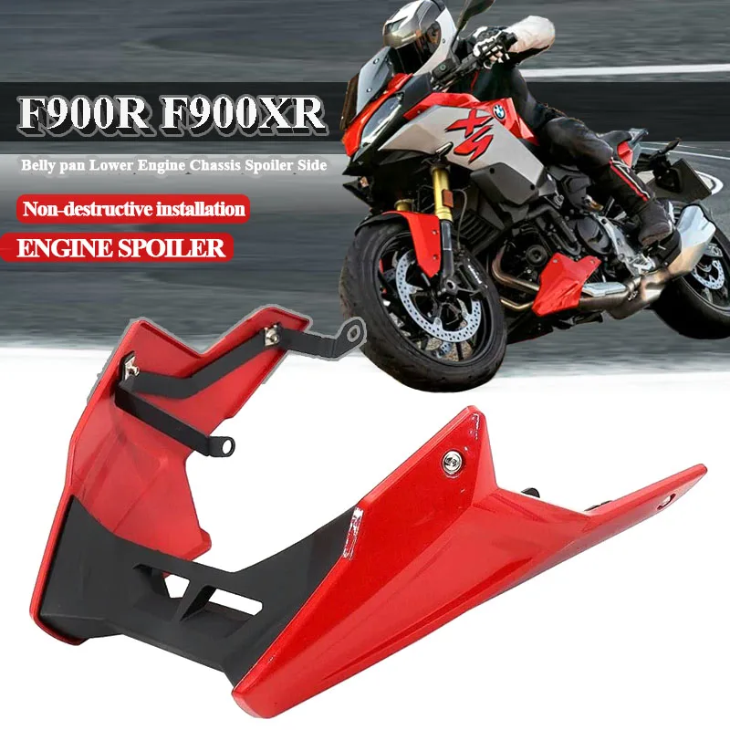 

NEW For BMW F900R F900XR Lower Engine Chassis Guard Skid Plate Spoiler Expedition Cover Belly Pan Protector F 900 R XR 2020 2021