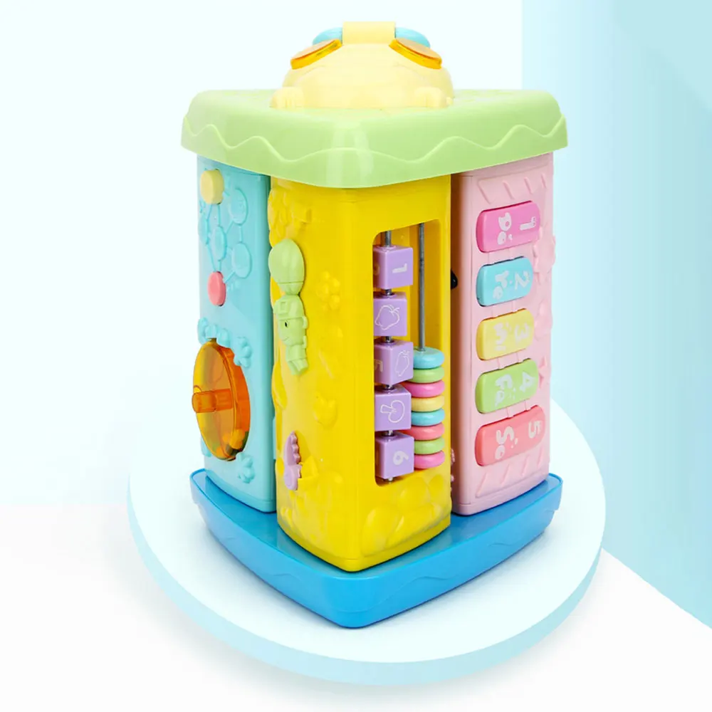 Детские Забавные музыкальные электронные домики Многофункциональные