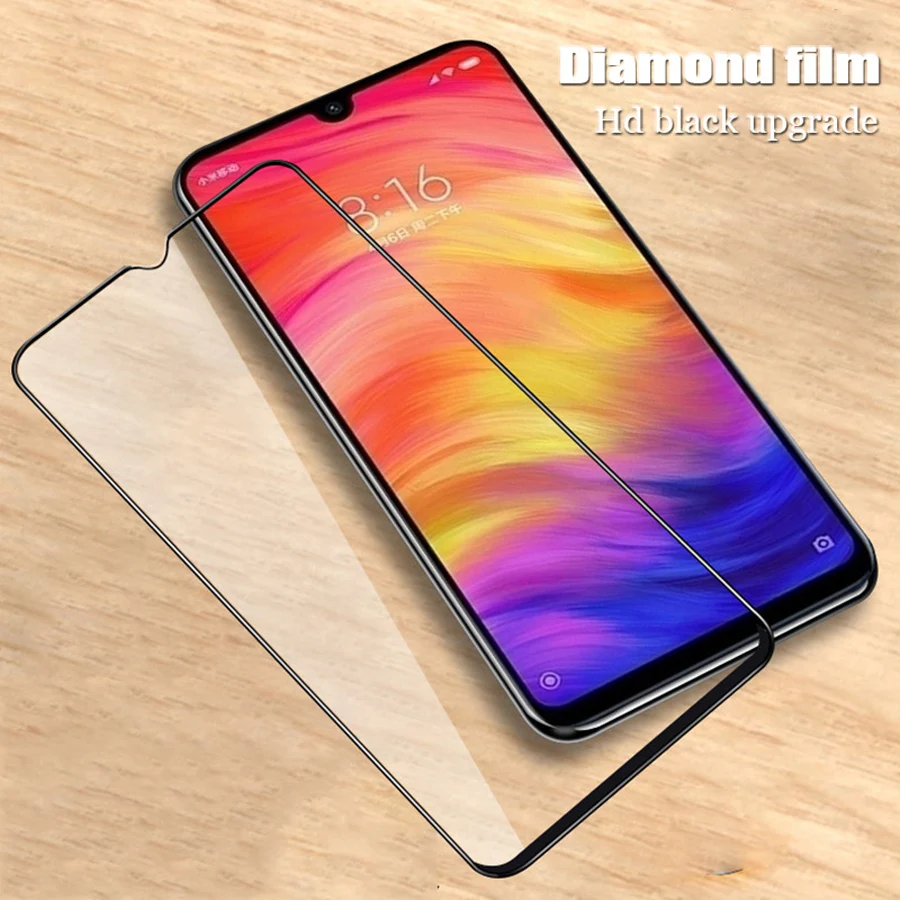 Стеклянная пленка для Xiaomi Redmi Note 9 Pro 8 9T 8T 7 6 5 5A 3 шт. | Мобильные телефоны и
