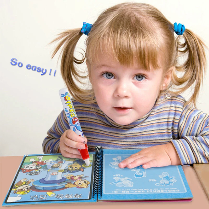 12 видов Волшебная книга для рисования воды Knutselen Kinderen написание, рисунок Цветовая панель детская живопись развивающие игрушки для детей