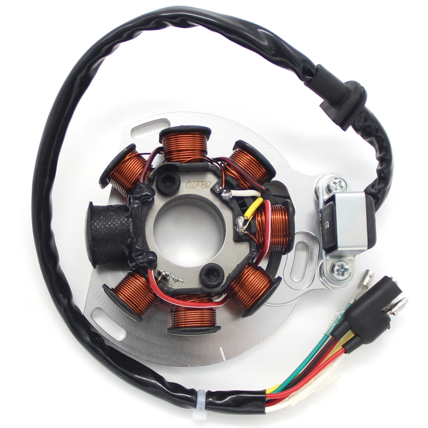 

Motorcycle Generator Stator Coil For KTM 200 EXC JACKPINER Engine EGS 12LT 8KW Singapore Chassis SGP MXC 250 SX SIX DAYS 300 380