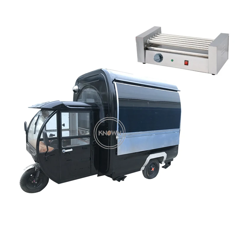 Многофункциональный Электрический трехколесный грузовик для мороженого с