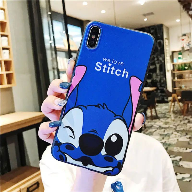 Pure Stitch 1 Чехол для iphone 8, 7 Plus, X, 6 S, 6 Plus, для iphone 6, X, Xs, Max, Xr, мягкая задняя крышка из ТПУ - Цвет: Pure Stitch 1
