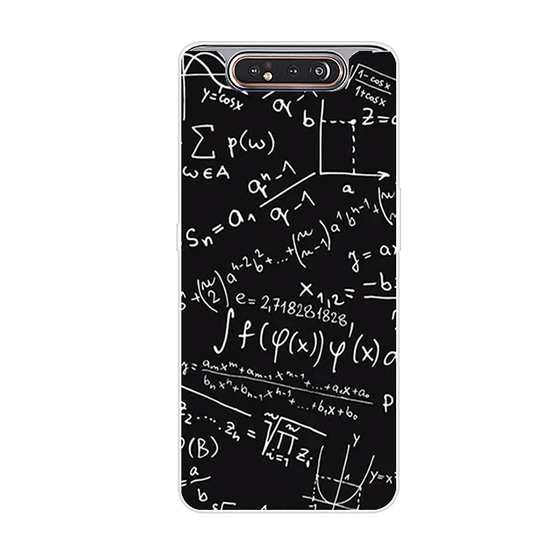 Чехол для телефона для samsung Galaxy A80 чехол силиконовые в форме цветка окрашенные мягкая накладка на заднюю панель из ТПУ чехол для samsung A80 80 чехол модные Coque