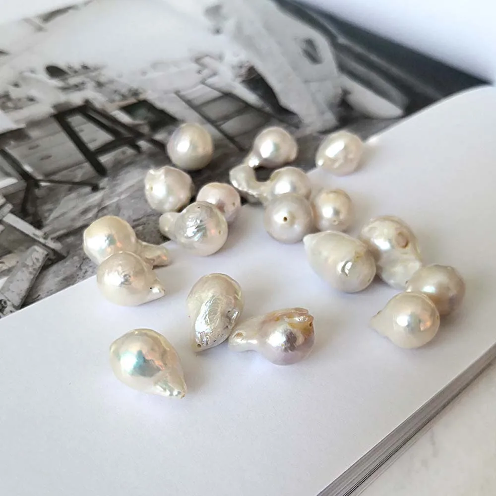 2020 застежка Бохо ожерелье маленькое жемчужное в стиле барокко подлинное