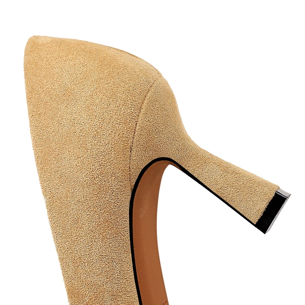 EOEODOIT весенне осенние туфли лодочки деловые вечерние 7 5 см острый носок Обувь без