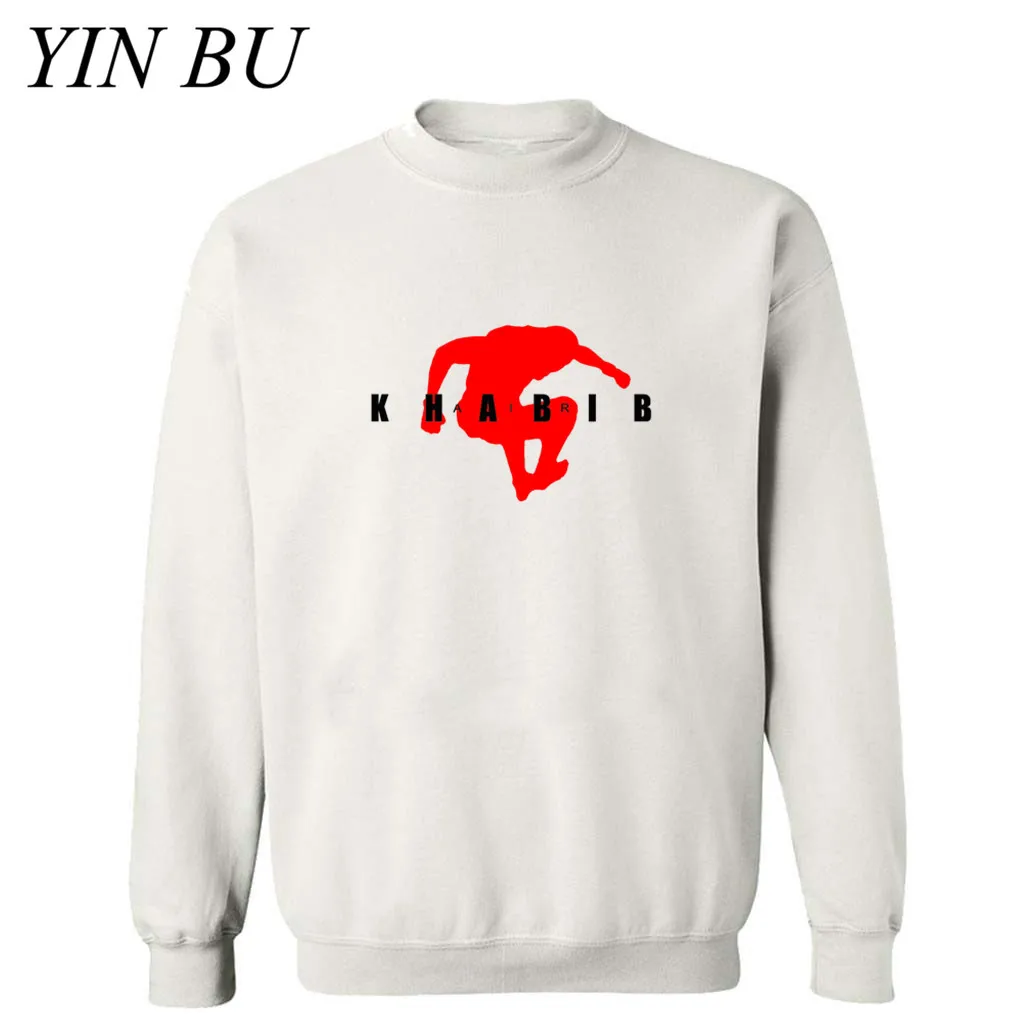 Parody Khabib Nurmagomedov MMA Russian The Eagle Air Fighter Hoodie Men Sweatshirts Streetwear Long Sleeve | Мужская одежда