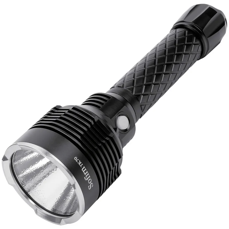 買取 Sofirn-高出力LED懐中電灯tk70,26650,Cree Xhp70.2,6000-6500k,18650,懐中電灯,ipx6,tactical,6レベルのストロボ