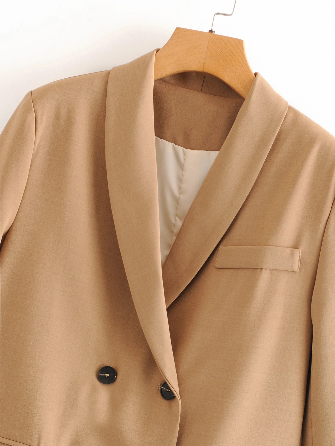 Женские повседневные Костюмы Wixra однотонные офисные костюмы из двух предметов