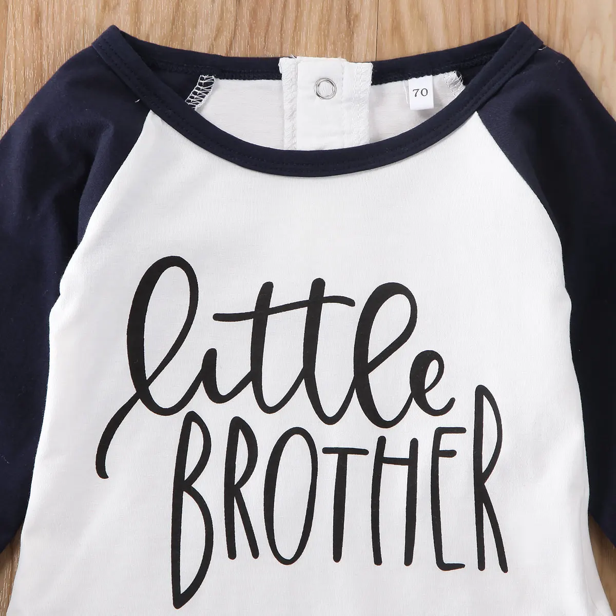 Одинаковые комплекты для больших маленьких братьев Комбинезон с длинными