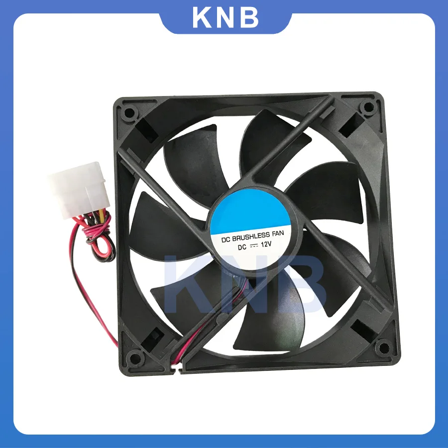 Новый вентилятор постоянного тока для настольного ПК 4 контакта 120 мм охлаждающий